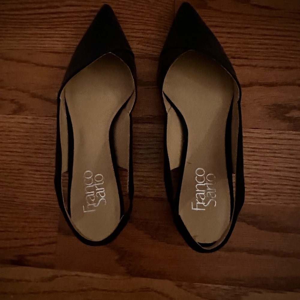 Franco Sarto Sling Back Flats, Size 7.5